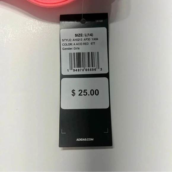 ***NWT*** Girls Adidas Athletic Shorts - Picture 6 of 6